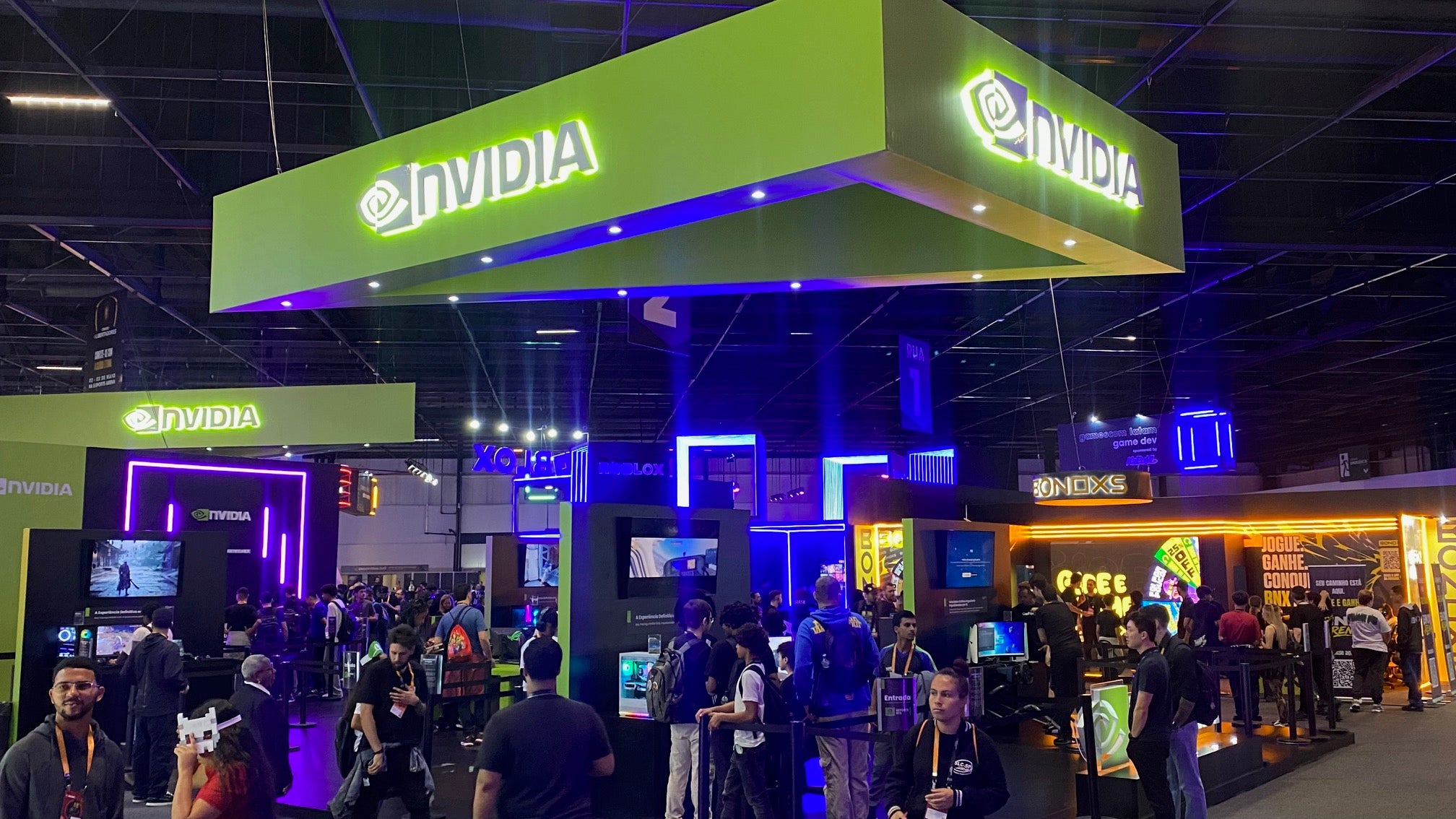 Nvidia at Gamescom Latam 2026