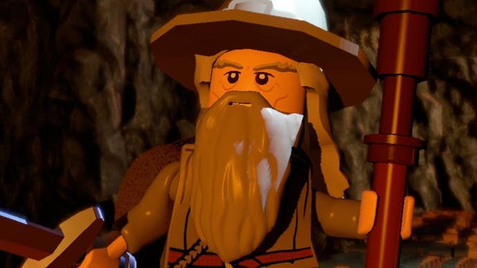 Gandalf in Lego Lord of the Rings
