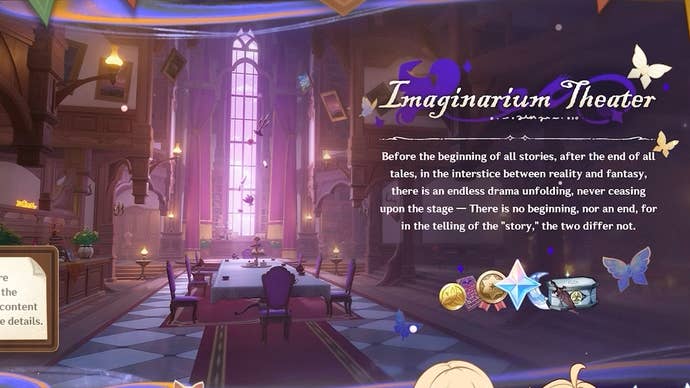 Imaginarium Theater mode artwork from the Genshin Impact 4.7 livestream.