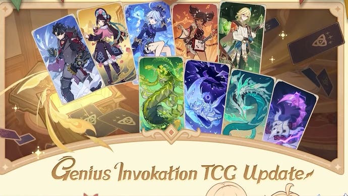 New Genius Invokation TCG cards coming to Genshin Impact 4.7.
