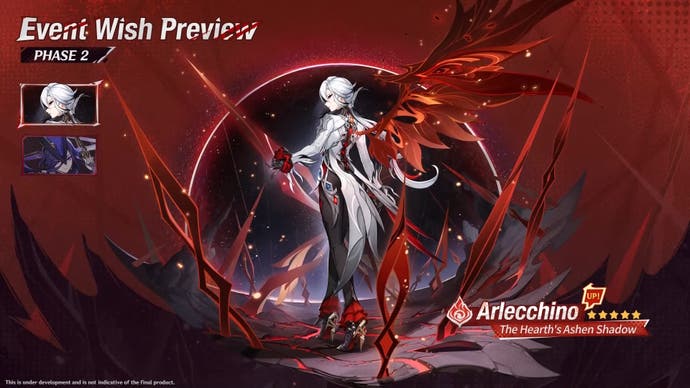Arlecchino Banner Reversal 5.3 from Genshin Impact.