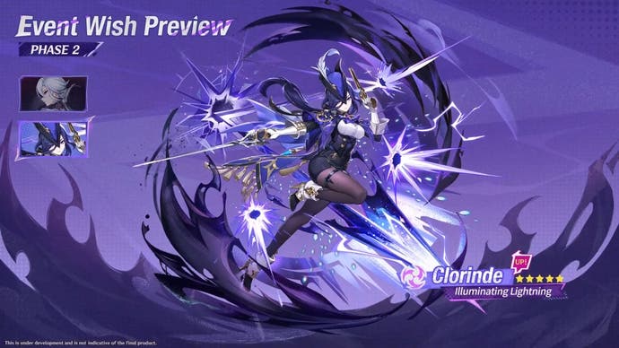 Genshin Impact 5.3 Clorinde's Banner Reversal.