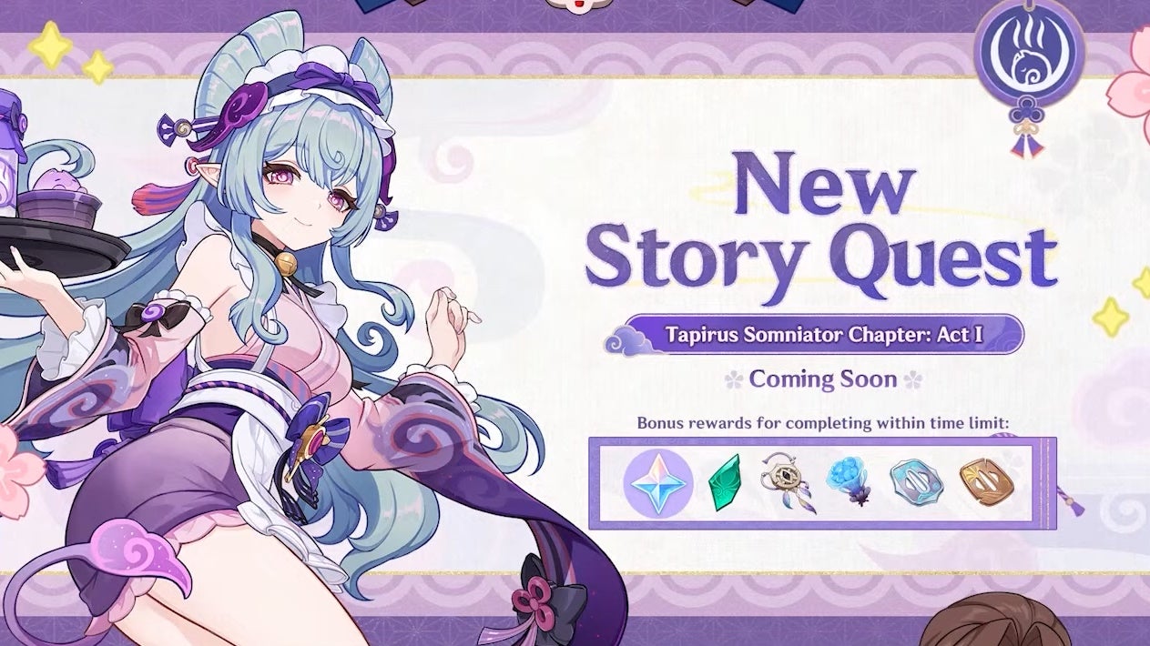 Details and rewards for Mizuki&rsquo;s Story Quest in Genshin Impact.