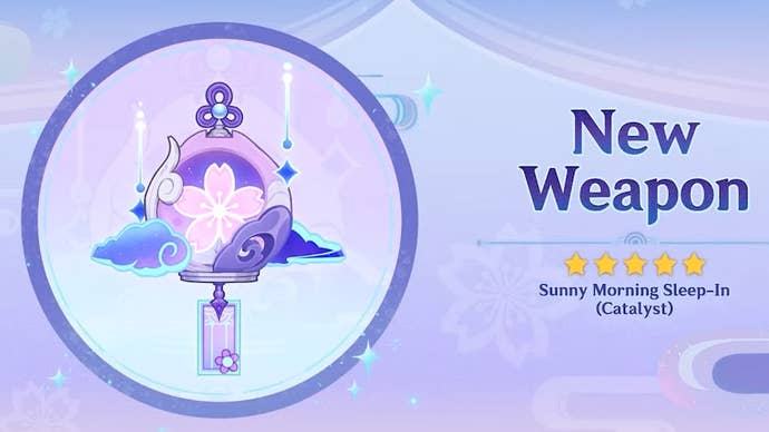 Mizuki’s signature catalyst weapon in Genshin Impact.