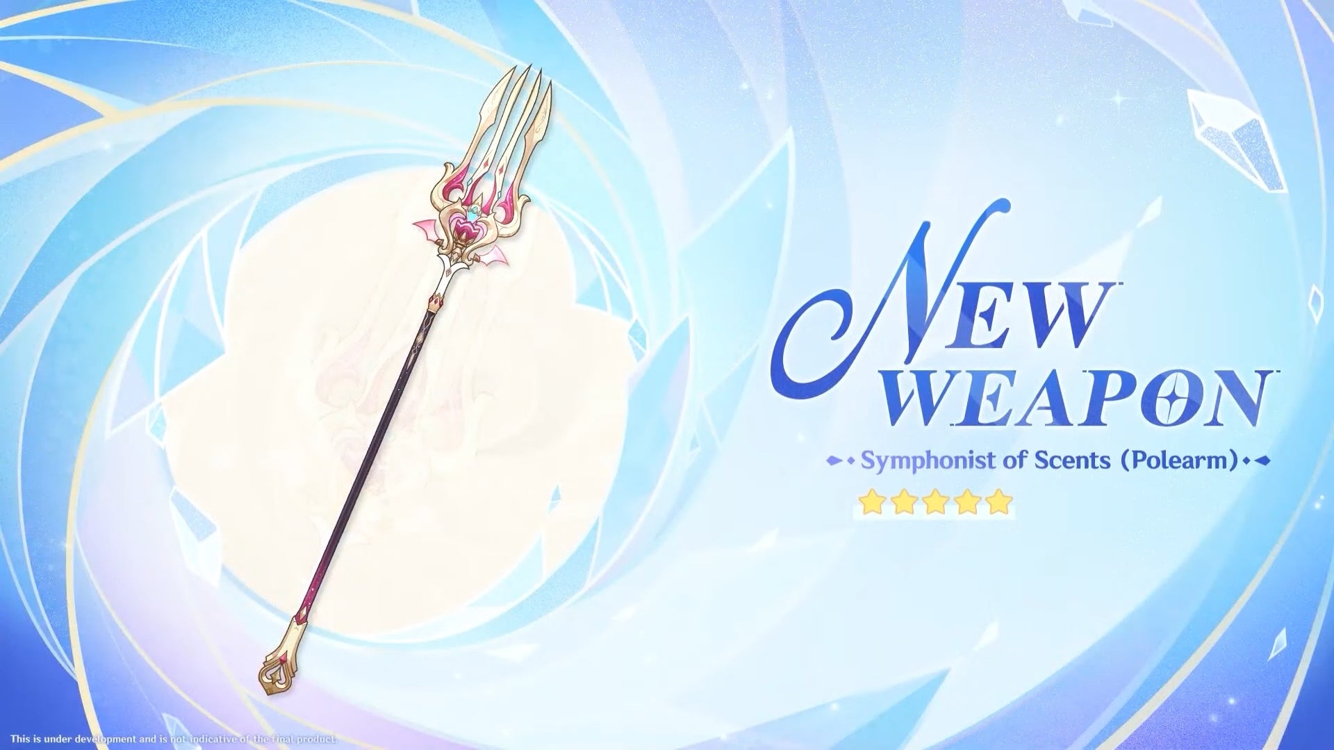 Escoffier&rsquo;s signature weapon in Genshin Impact.