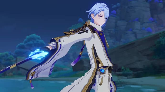 Ayato from Genshin Impact.