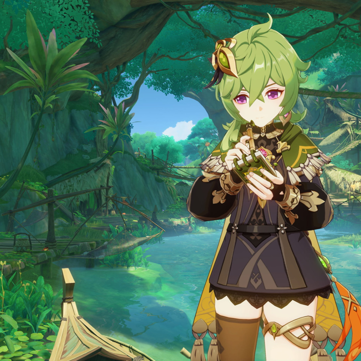 Genshin Impact Collei best build, Talent and Ascension materials