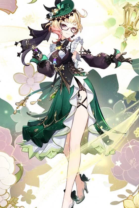 Genshin Impact Emilie materials, kit, and Constellations