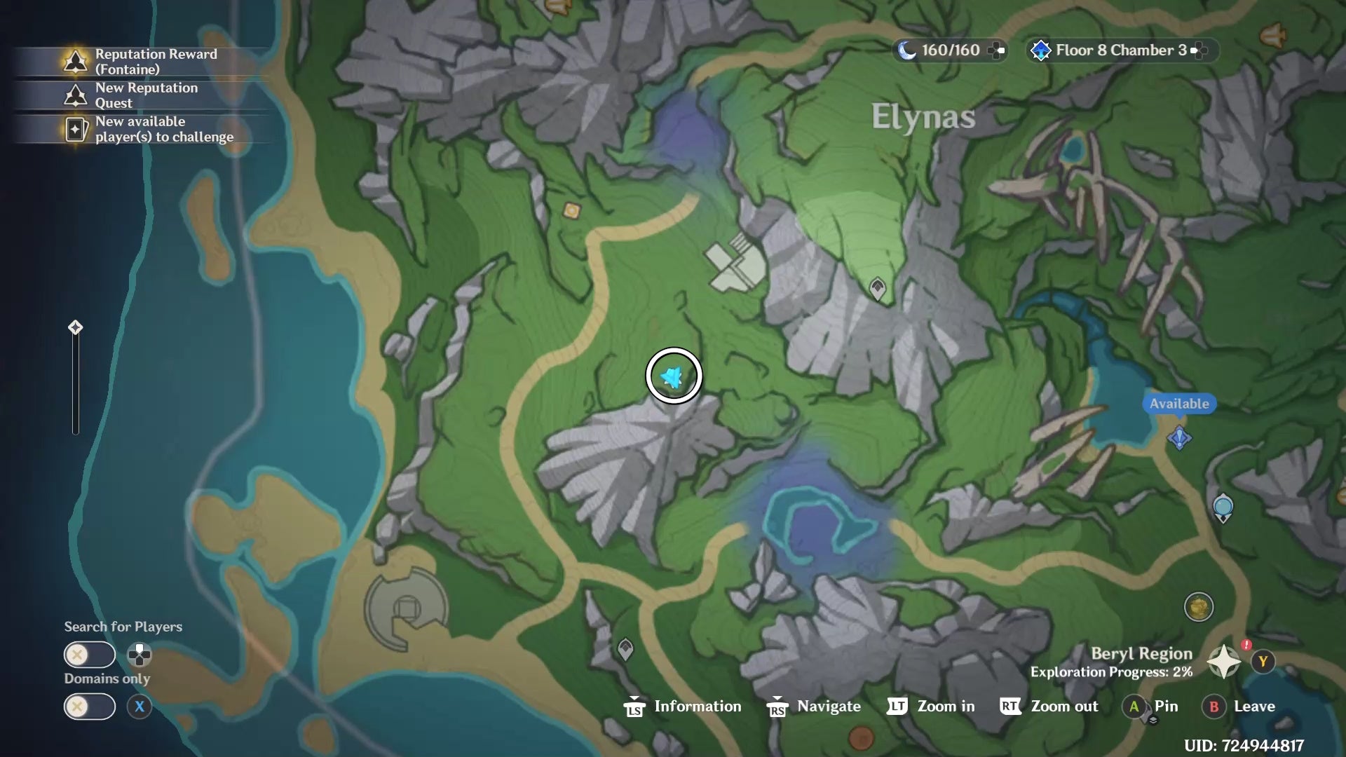 Genshin Impact Fontaine Shrine of Depths locations