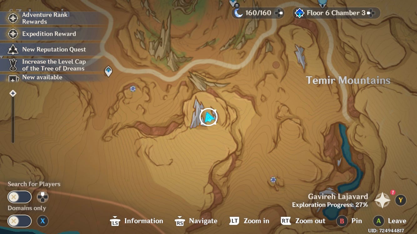 Temir Tree Genshin Impact Fravashi Tree locations for 'Pale Fire' quest ...