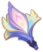 Menu view of the Glowing Mushroom material in Genshin Impact.