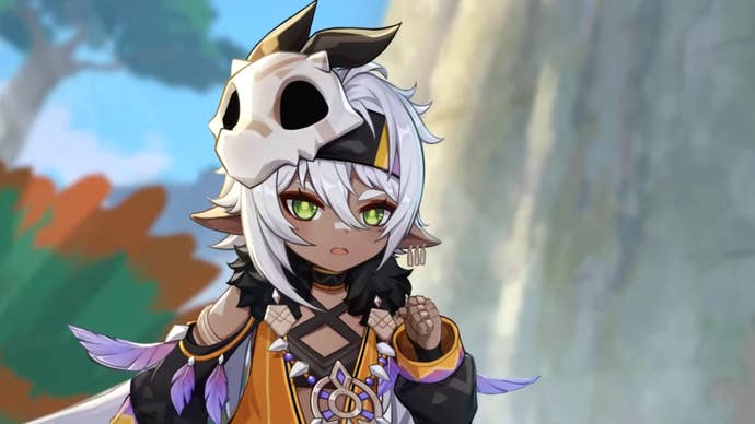 Iansan from Genshin Impact.