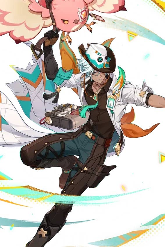 Cropped splashart of Ifa from Genshin Impact.