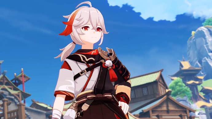 Kazuha from Genshin Impact.