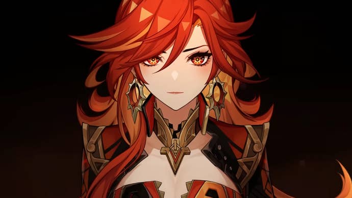 Mavuika from Genshin Impact.