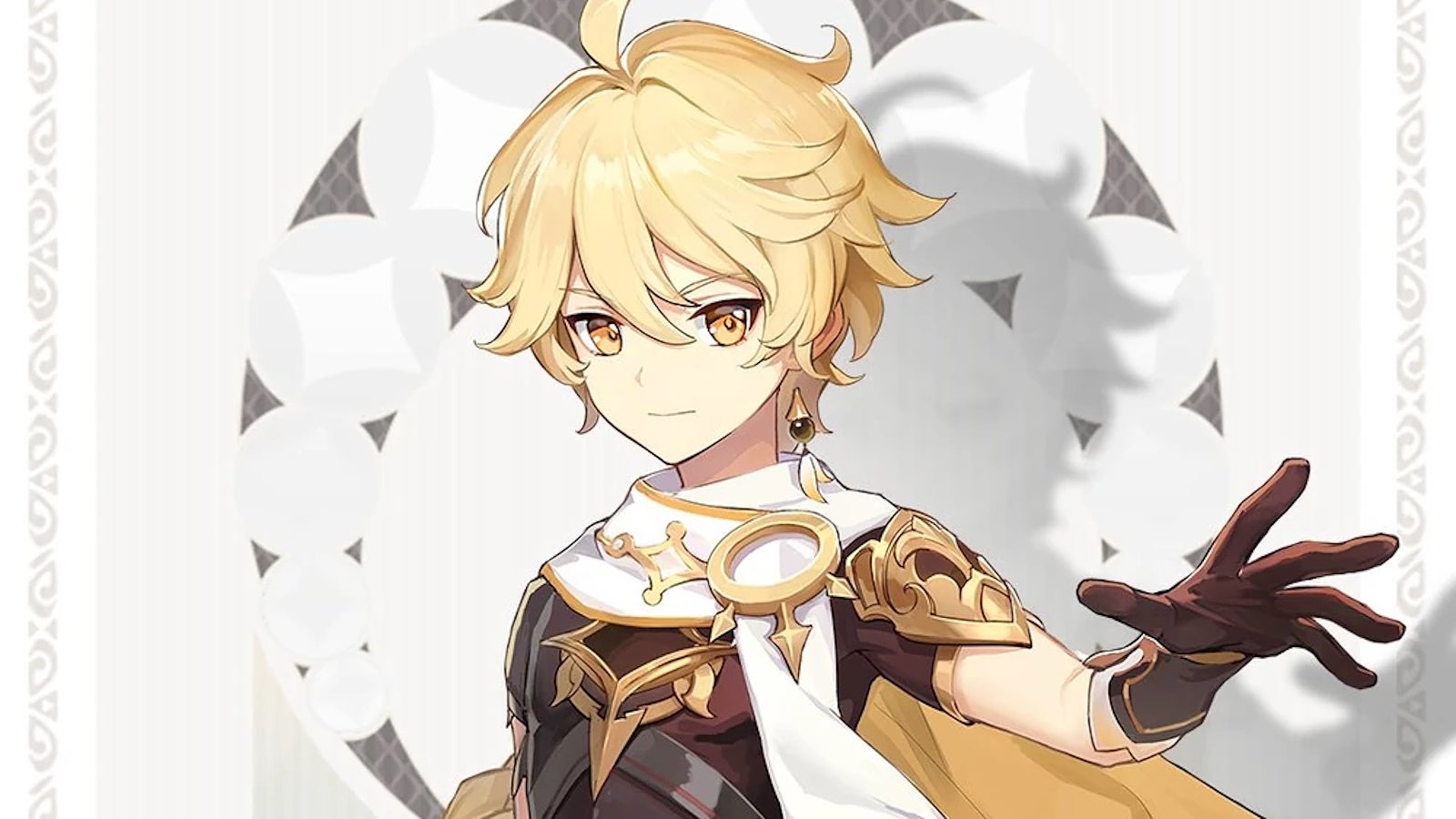 Drip marketing for Aether in Genshin Impact.