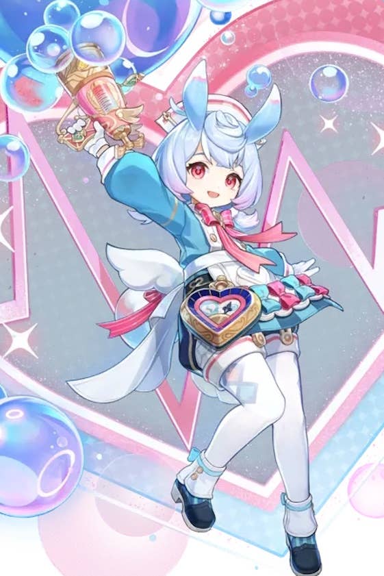 Cropped splash art of Sigewinne in Genshin Impact.