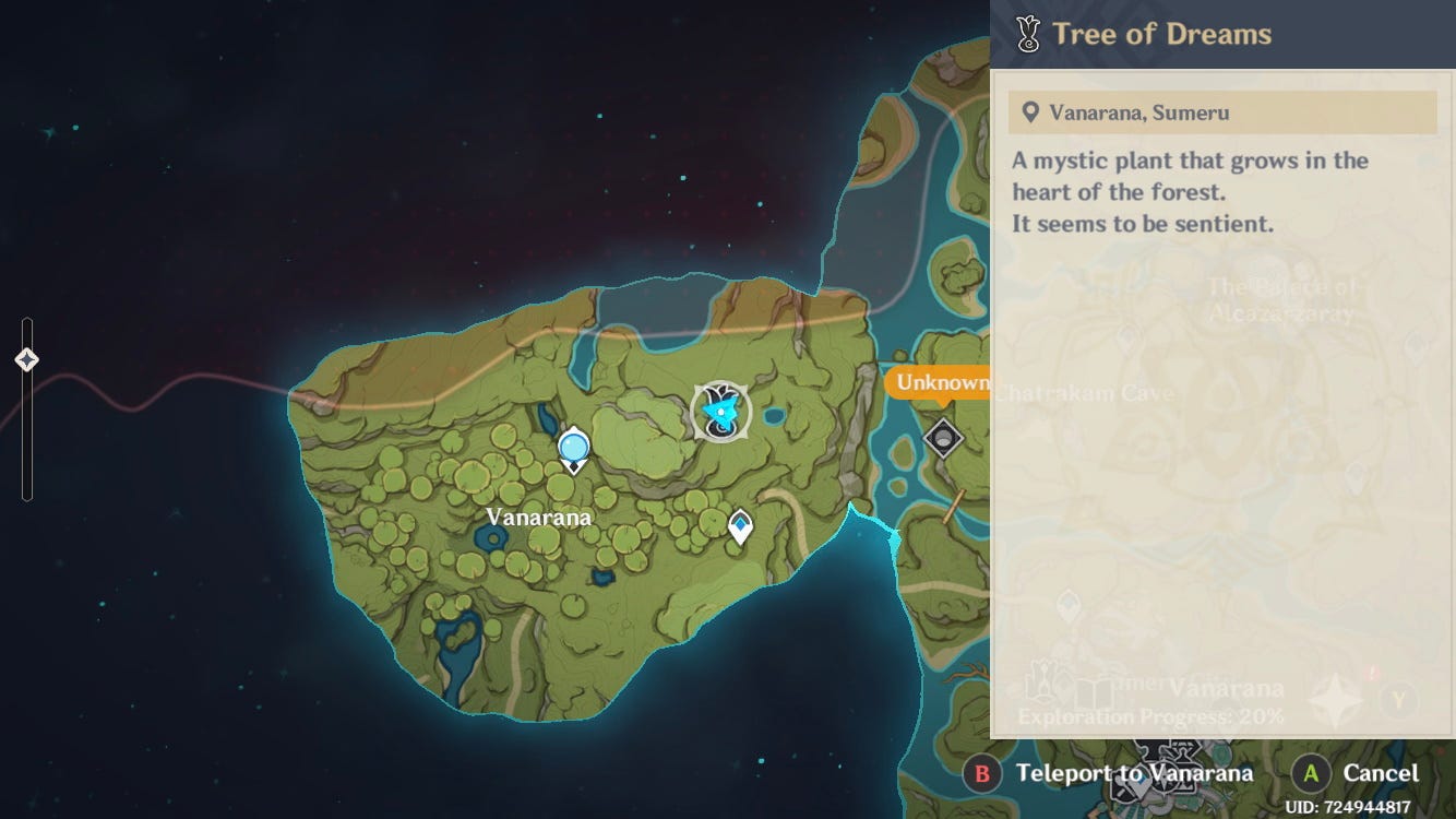 Sumeru Treemap How to get Sumeru craftable weapons and 'Stories of You and the Aranara ...