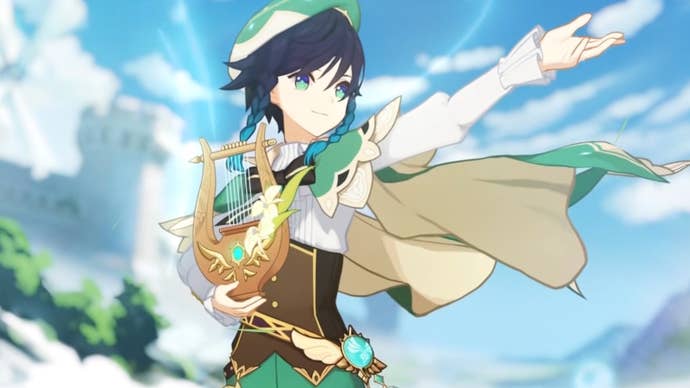 Venti from Genshin Impact.