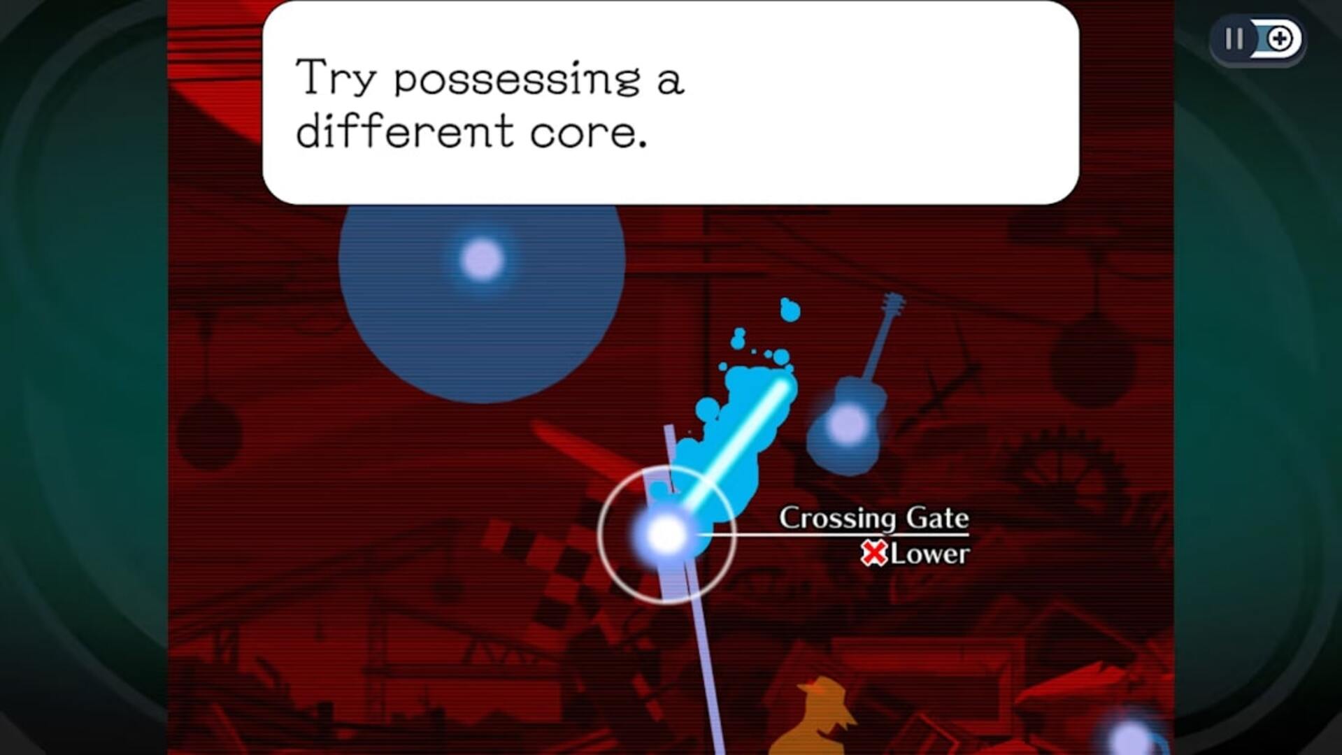 Sissel possesses the core of different objects in Ghost Trick Phantom Detective - 5