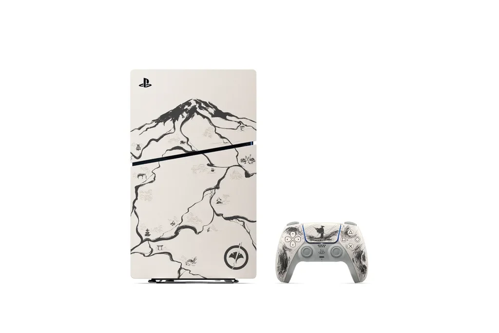 Limited edition Ghost of Yotei PS5 and DualSense in black