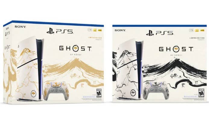 Two limited edition Ghost of Yōtei PS5 bundles with designs "rooted in traditional Japanese art" announced