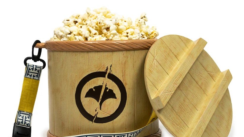 Ghost of Yōtei popcorn bucket proves bizarrely popular, sells out within hours