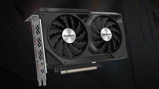 The Gigabyte GeForce RTX 4060 Windforce OC graphics card.