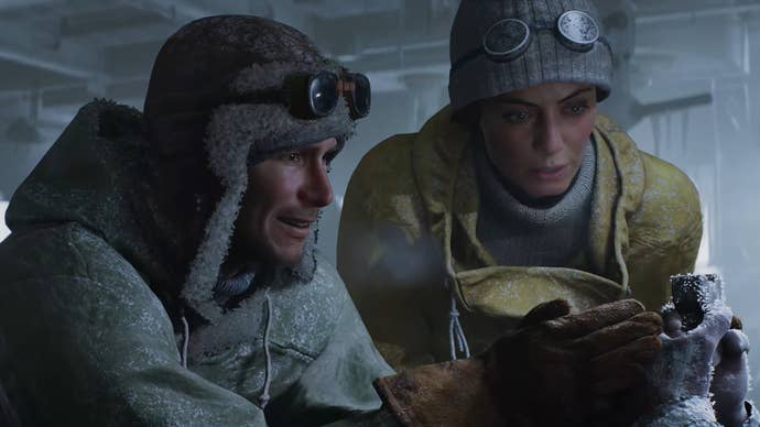 Gina and Indy in Indiana Jones and the Great Circle