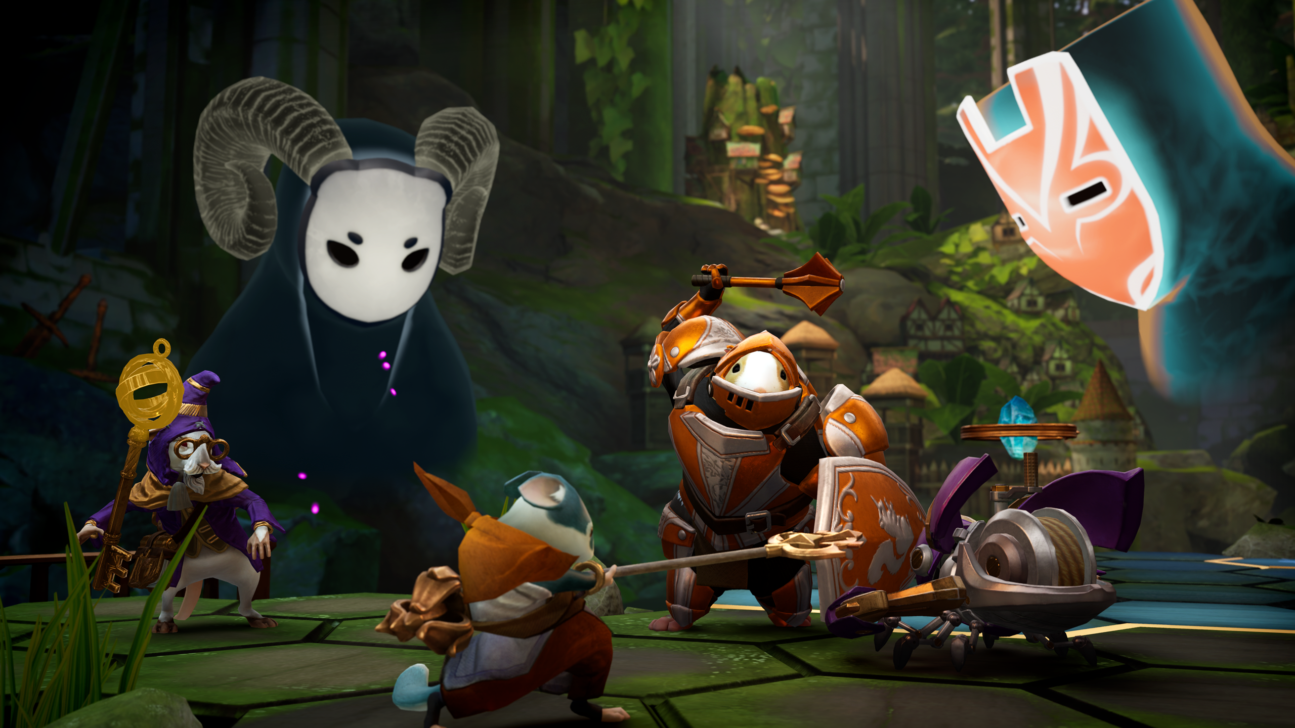 Glassbreakers champions and player spirits