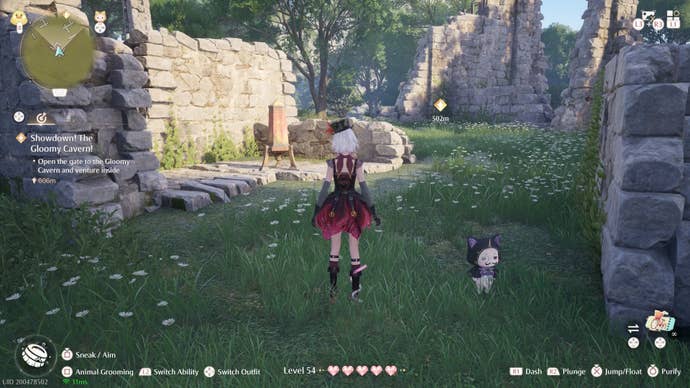 Nikki looking at a firework before its launched in Infinity Nikki.