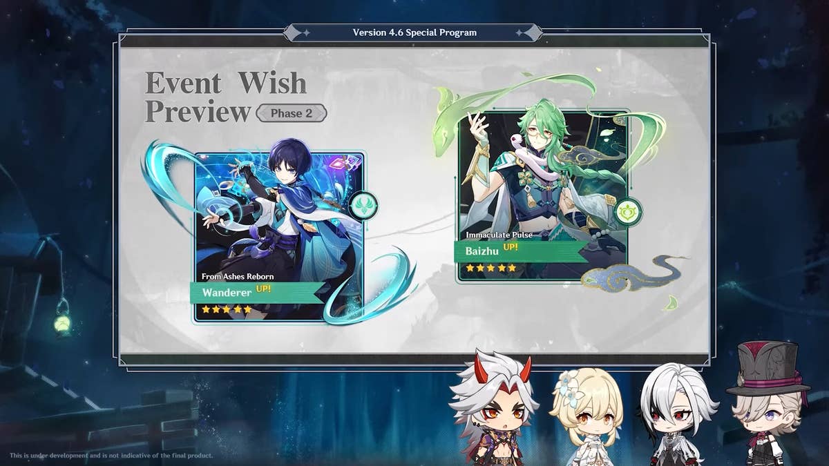 Genshin Impact 4.6 Banner and event details | Eurogamer.net