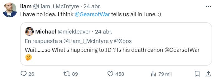 Gears of War 6 actor tease