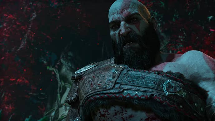 Kratos in God of War Ragnarok
