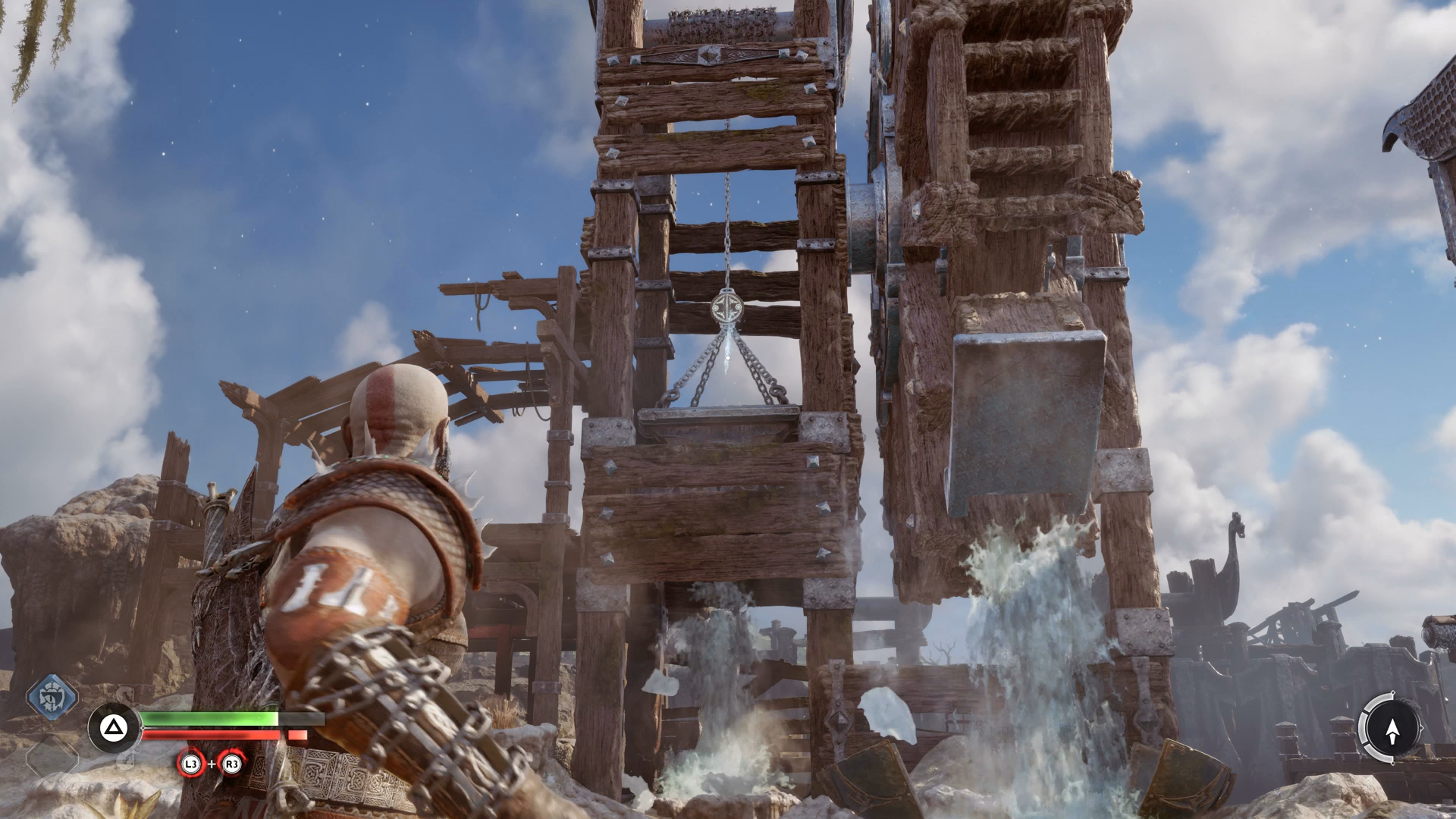 An axe target that can lift Kratos to a new level in God of War Ragnarok