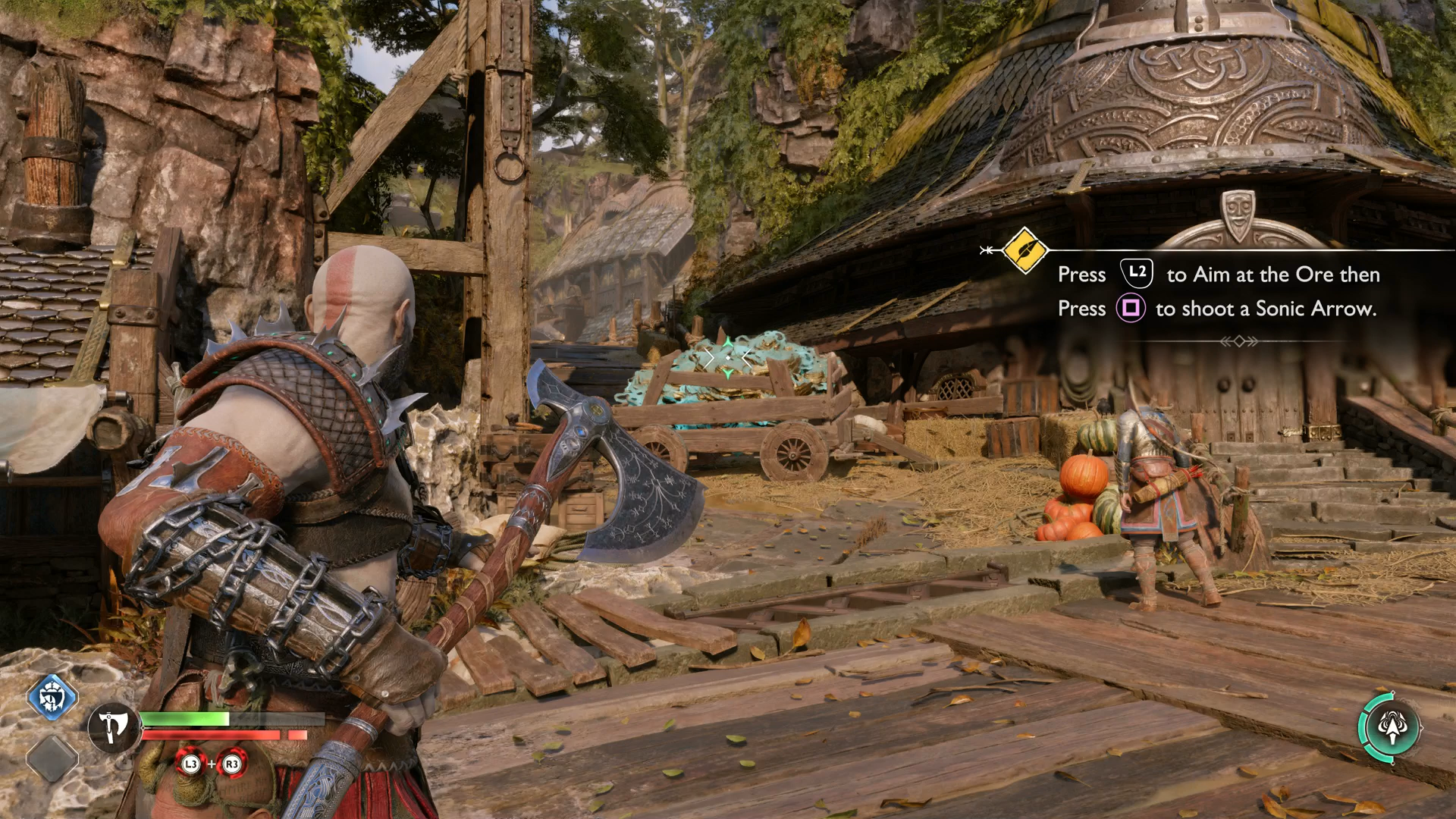 The hidden path to Durlin in Nidavellir in God of War Ragnarok