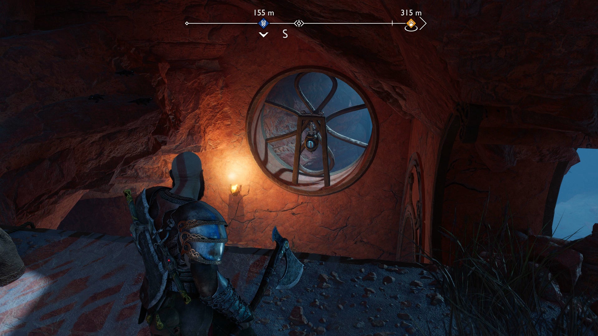 A hidden side path during Secret of the Sands in God of War Ragnarok - 11