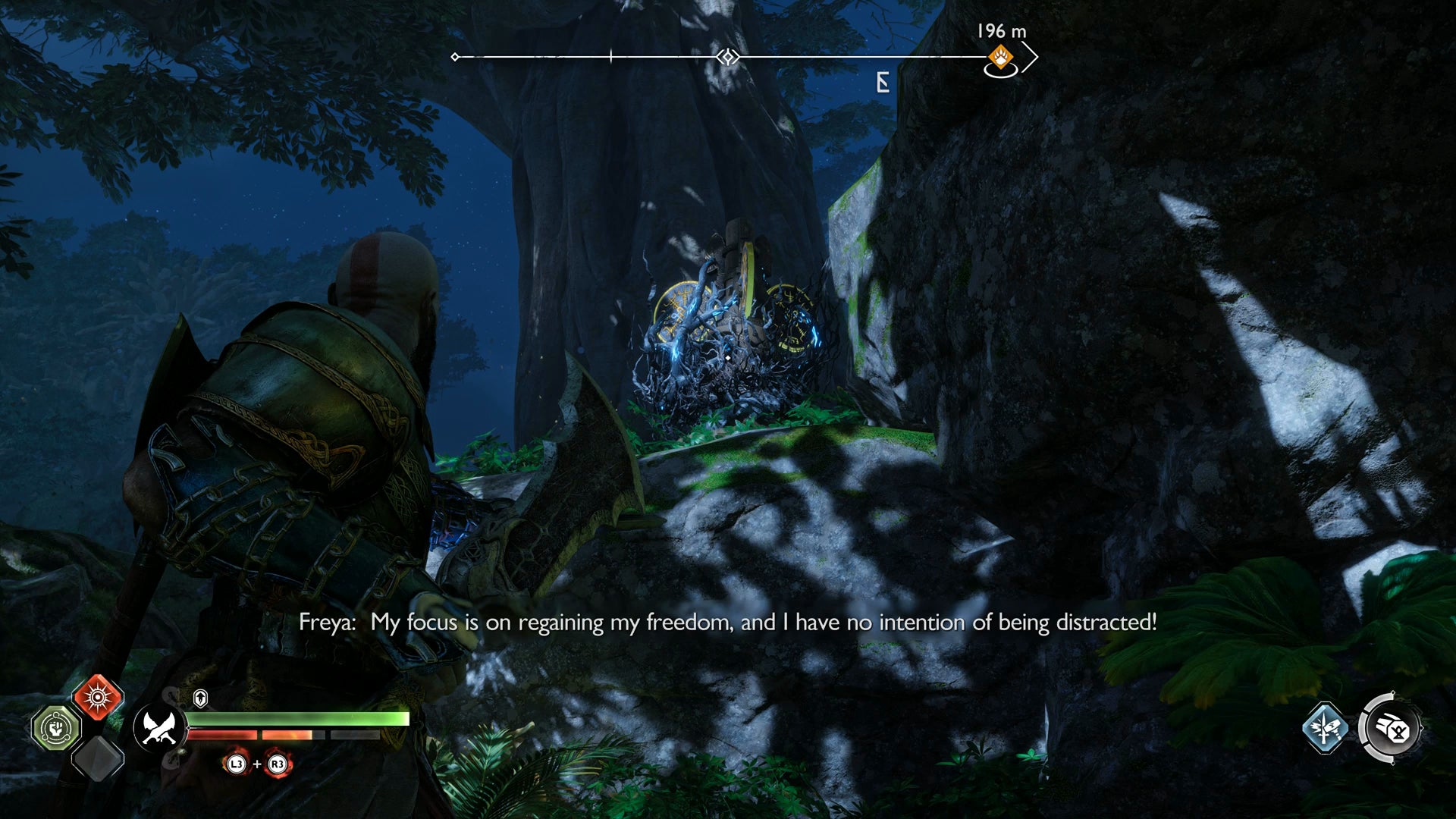 The first rune spinner for The Southern Wilds Nornir Chest in God of War Ragnarok - 76