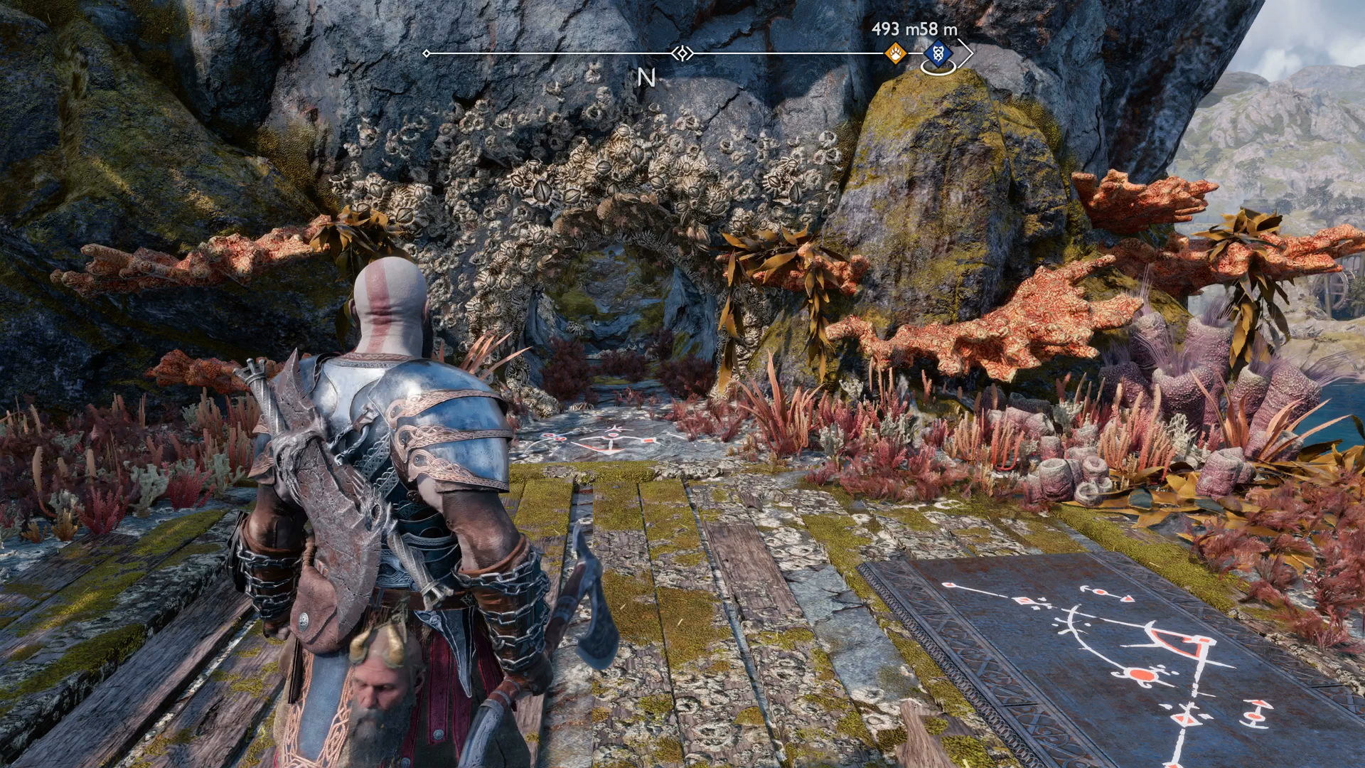 A hidden side path leading to one of Odin&rsquo;s spies in God of War Ragnarok