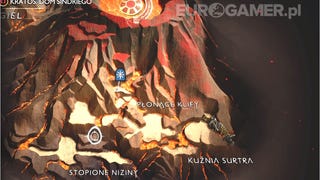 God of War Ragnarok - Płonące klify, Kuźnia Surtra, Muspelheim: znajdźki i sekrety