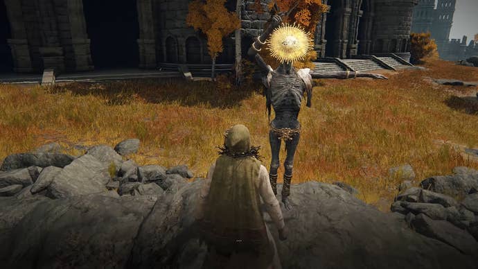 Goldmask the voiceless in Elden Ring