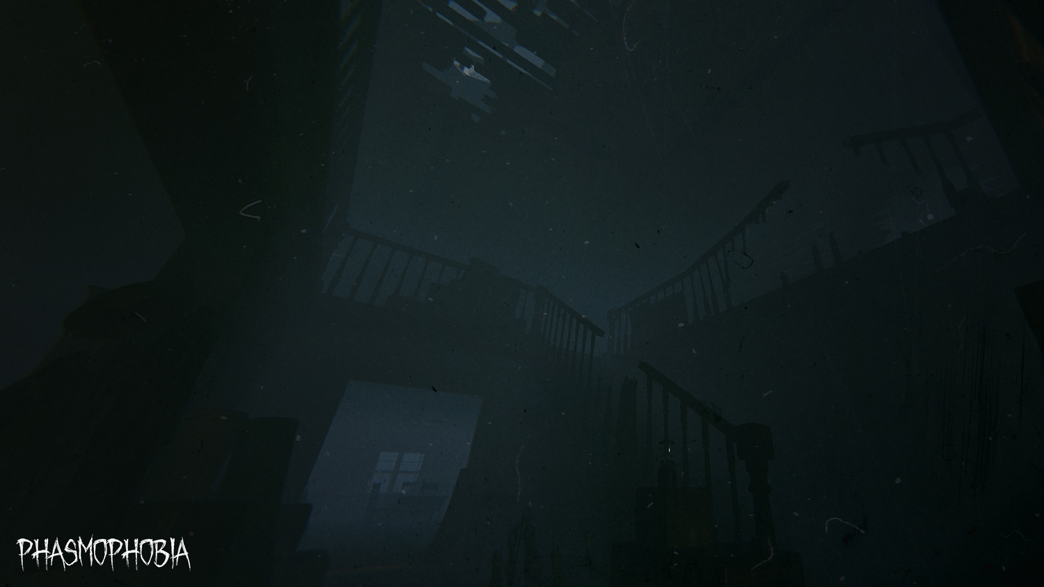 Screenshots from Phasmophobia's reworked Grafton Farmhouse