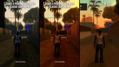 Gta Sa Pc Vs Ps2 Graphics Gta Trilogy Xbox Original Grand Theft