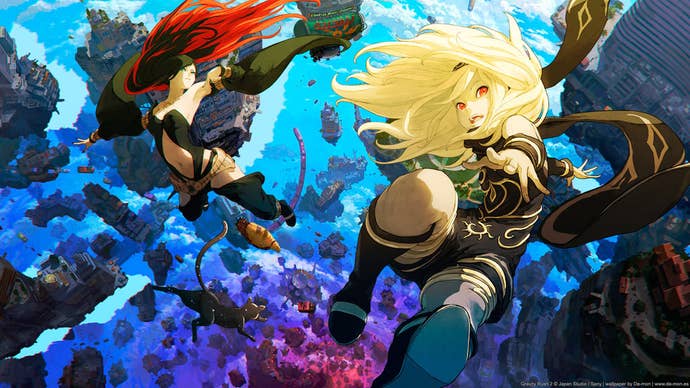 Gravity Rush artwork.