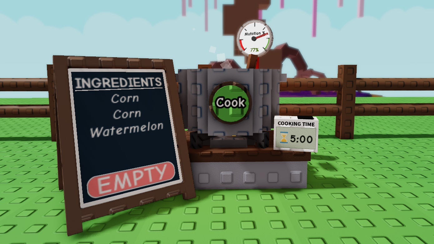 Grow a Garden all cooking recipes listed | Eurogamer.net