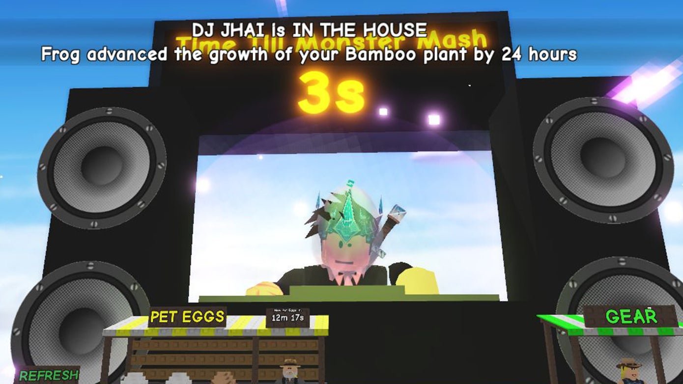 Grow a Garden Monster Mash event