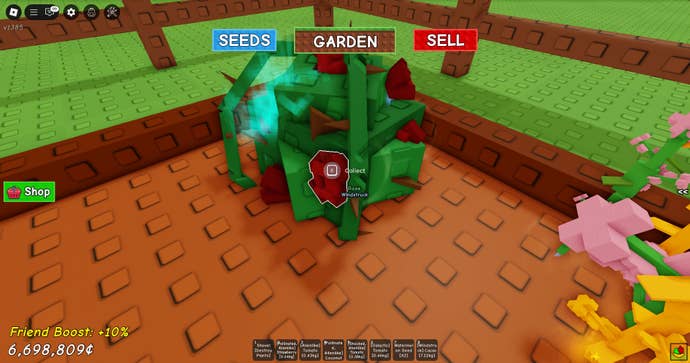 A Windstruck Rose in Grow a Garden.