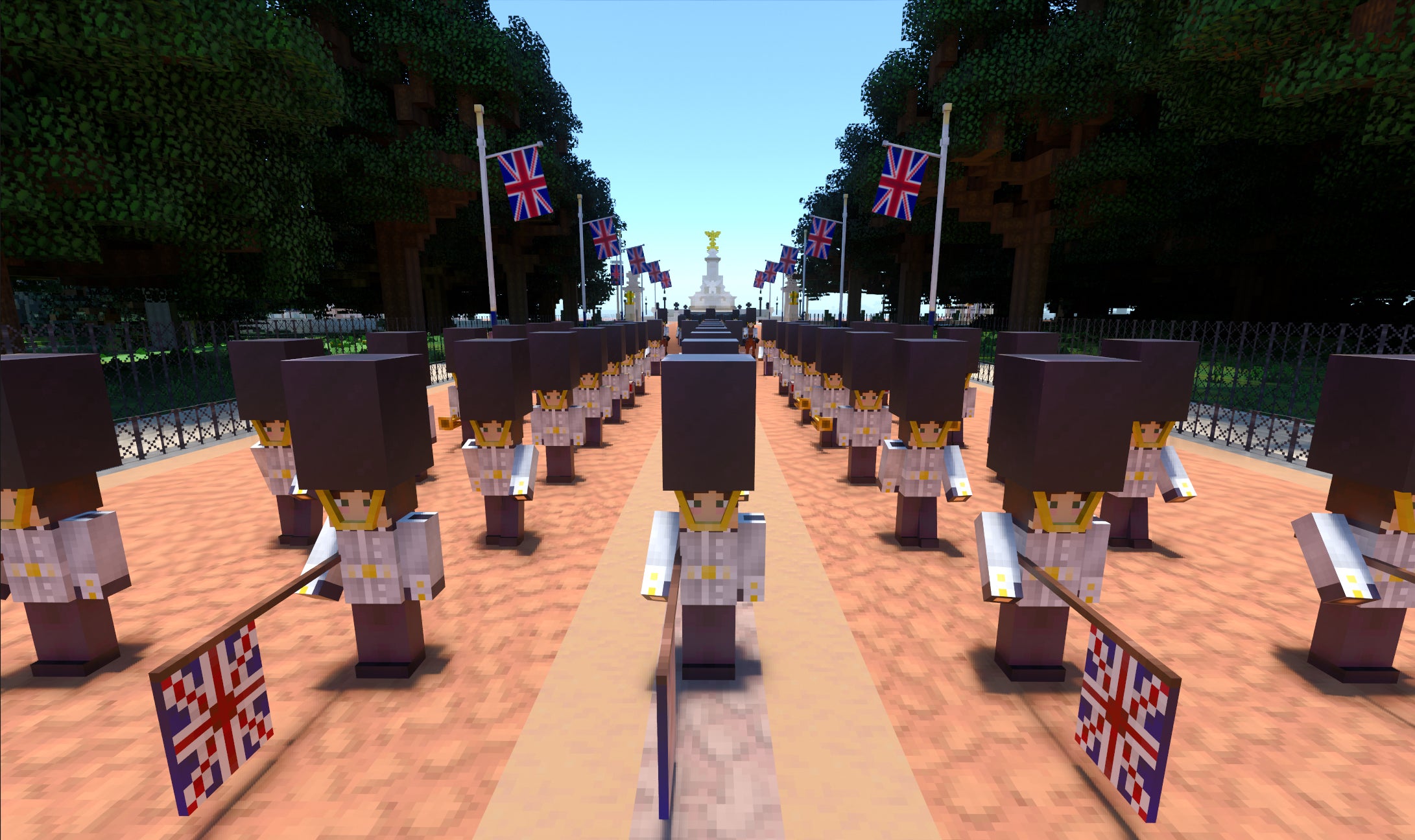 Nvidia launches British Street Party within Minecraft to celebrate the Platinum Jubilee
