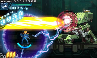 Azure Striker Gunvolt 3DS Review: Lightning Returns? | VG247 Azure Striker Gunvolt 3DS Review: Lightning Returns? | VG247