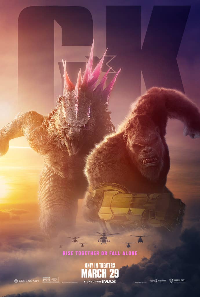 Godzilla x Kong main poster